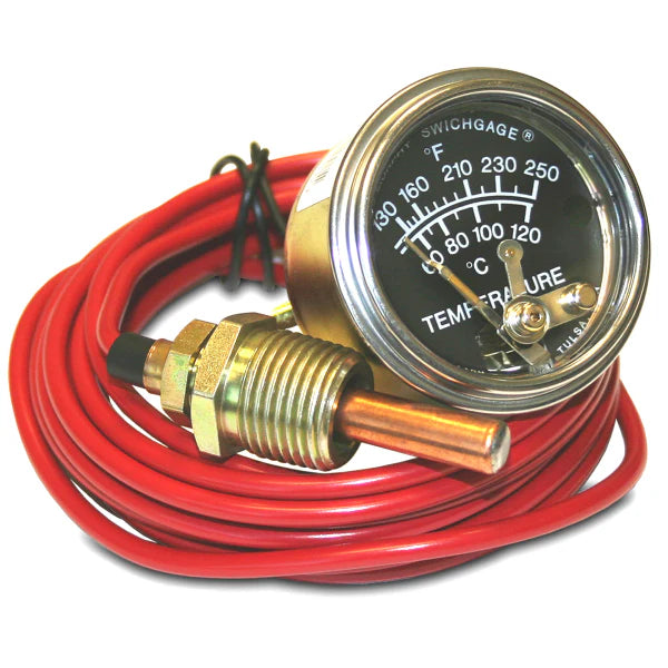 Frank W. Murphy 2” Temperature Swichgages® TEMPERATURE: 130-220° F - FITS STANDARD 2-1/16” OPENING