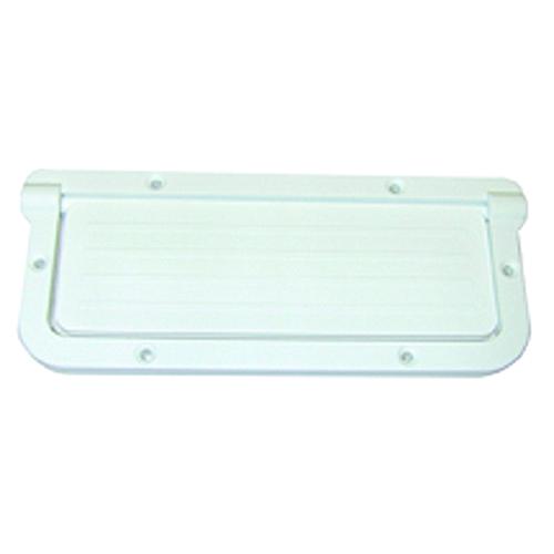 T-H Marine Large Rectangular Scupper Fits 2 x 5-1/2" Hole, White