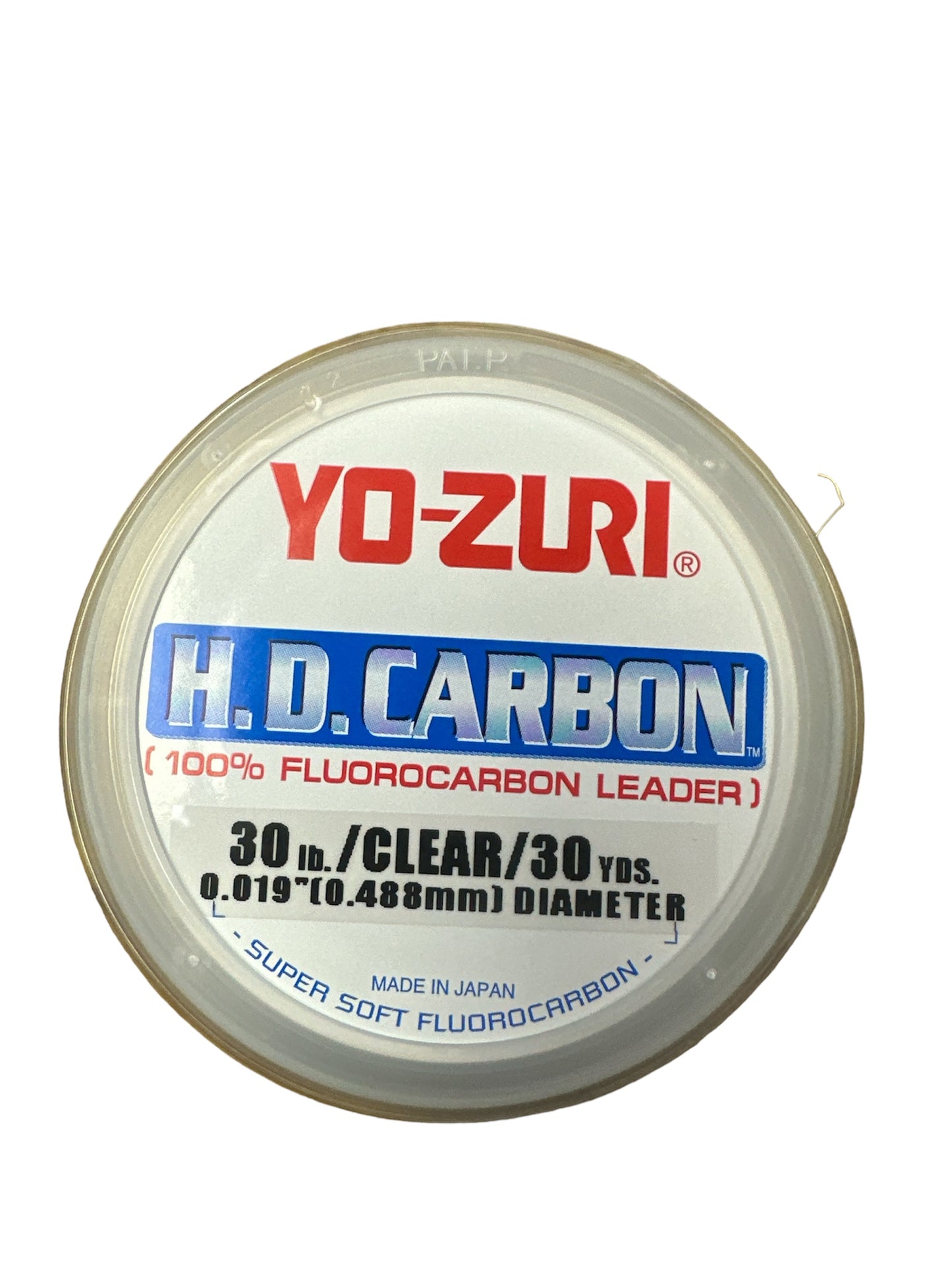 Yo-Zuri H.D. Carbo 100% Fluorocarbon Leader - Clear 30Yds.