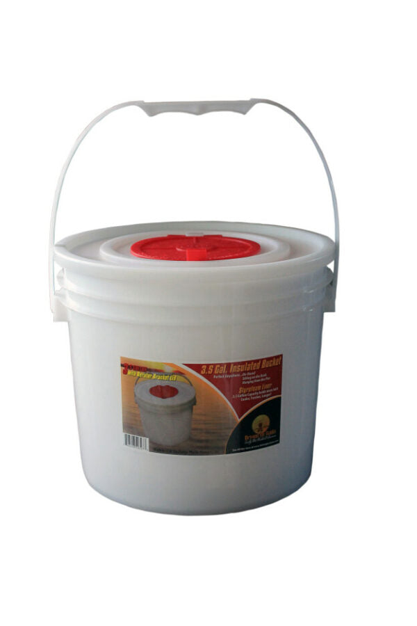 Challenge Plastic, Insulated 3 Gal Bucket w/Lid - Bait Buckets