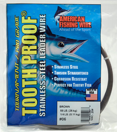 AFW Tooth Proof stainless steel Leader Wire -0