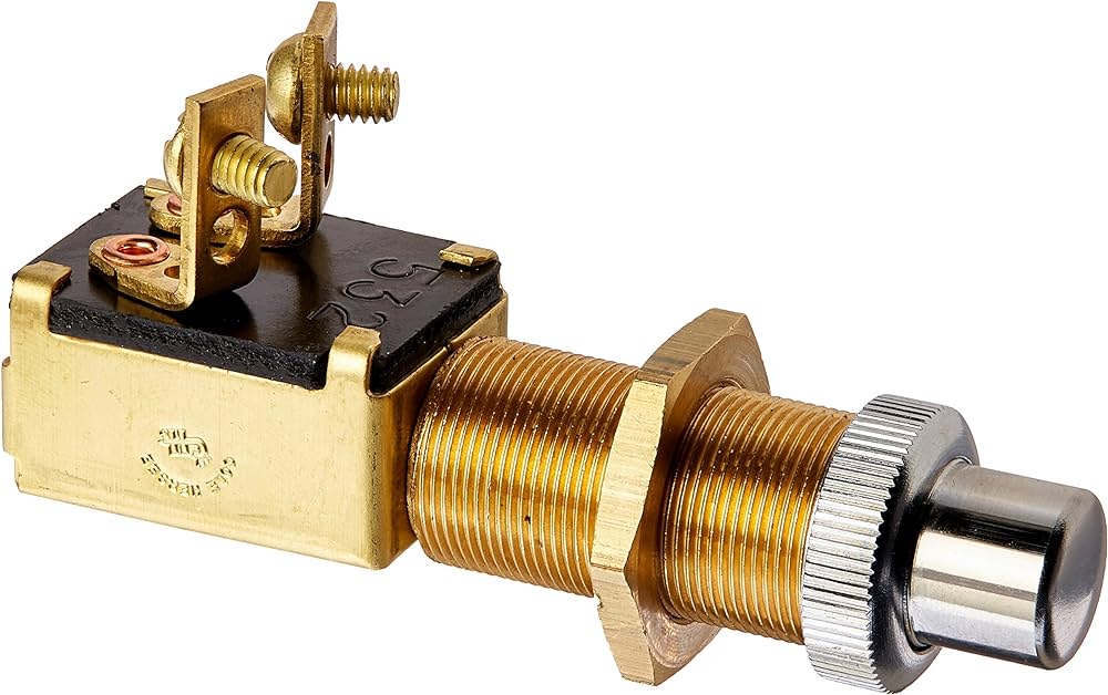 Seachoice - 2 Position Push Button Starter/Horn Switch