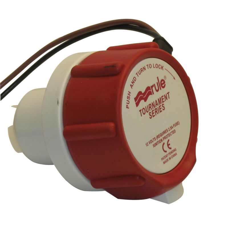 Rule Tournament Series Livewell Pumps