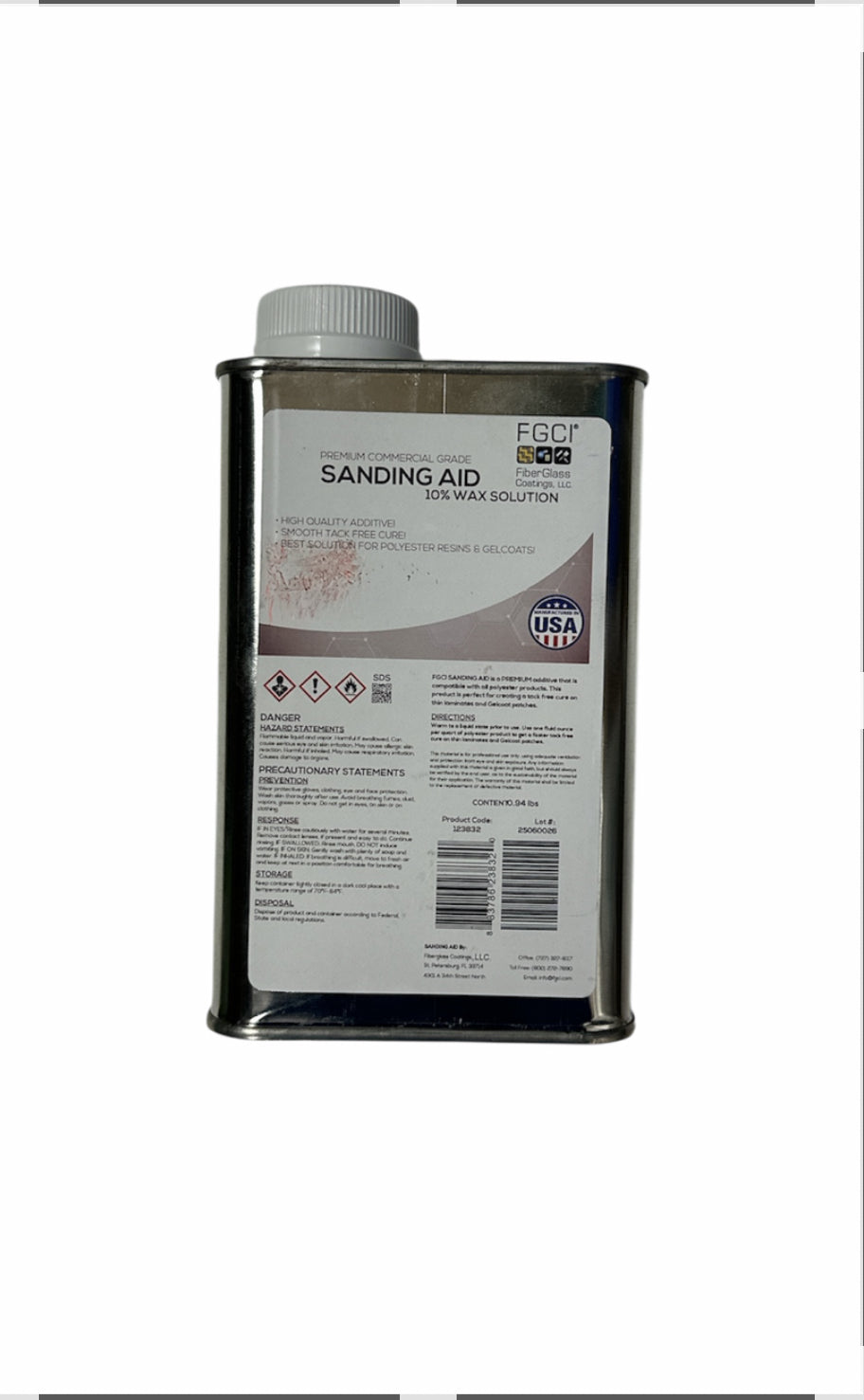 FGCI - Sanding Aid 10% Wax Solution