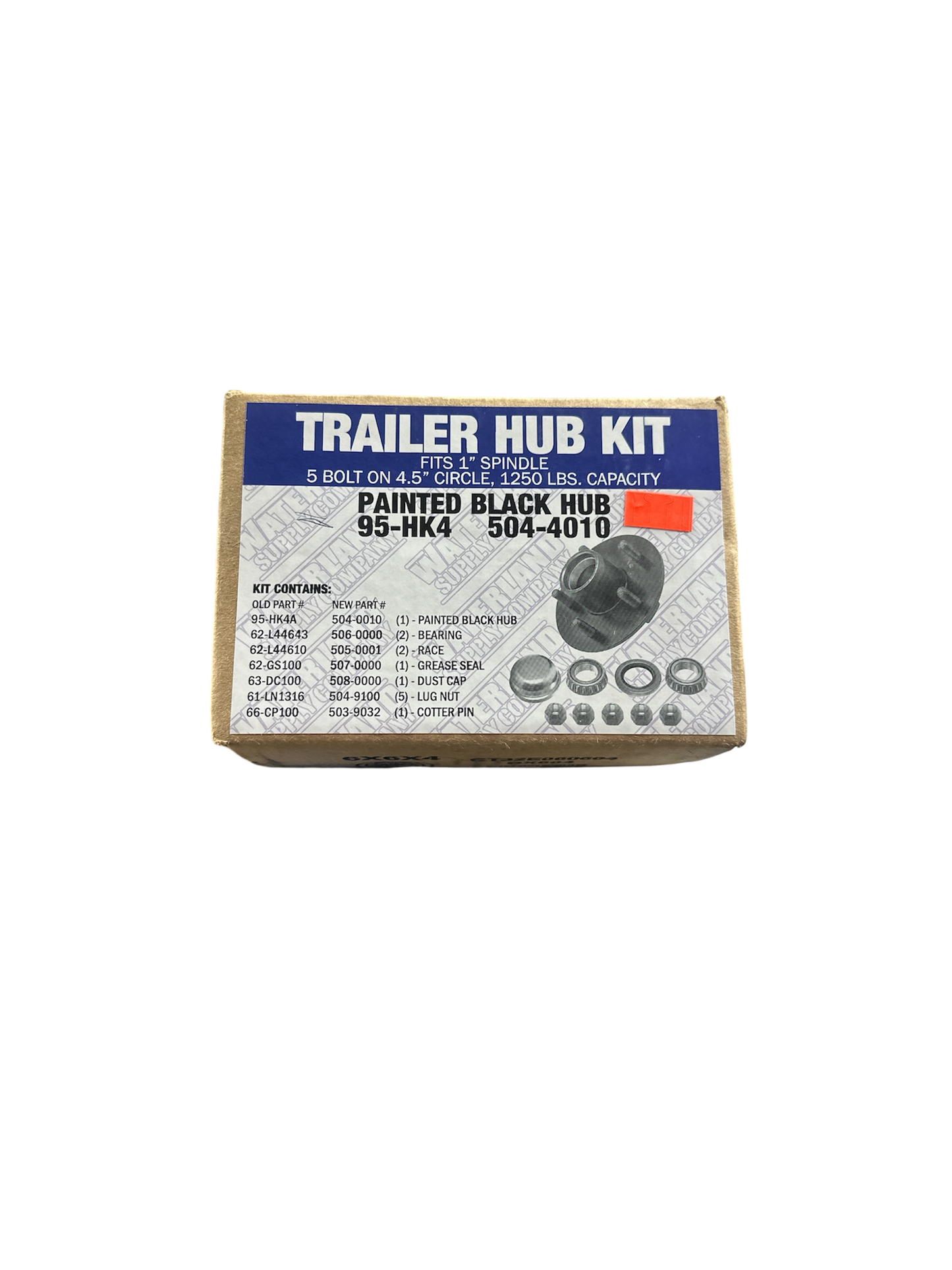 Trailer Hub Kit 5 Bolts