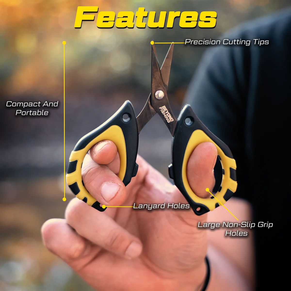 Beyond Braid - Scissors For Cutting Braid Fishing Line