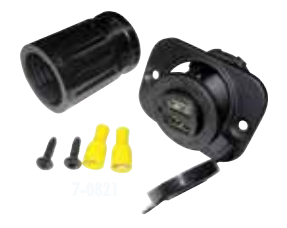 Marpac-Toggle Switch Panel with Dual Port USB Charger