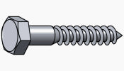 Hex Lag Screw 316SS