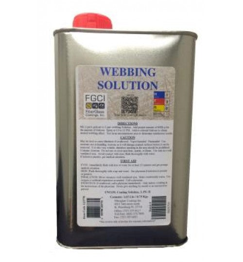FGCI Webbing Solution Gel Coat Additive 1Qt.
