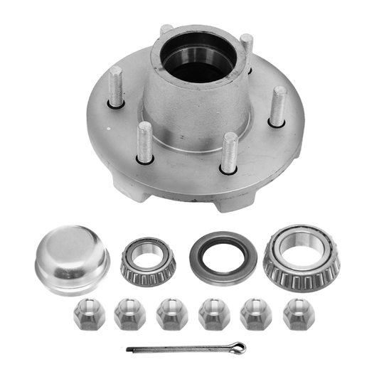 Trailer Hub Kit 6 Bolts.