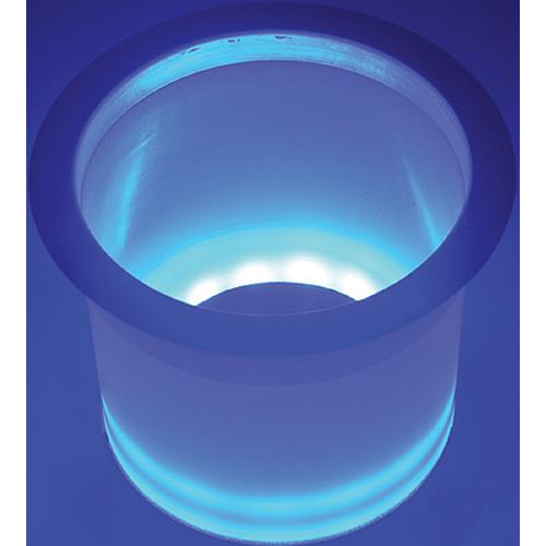 T-H Marine Waterproof Blue LED Lighted Rim Drink Holder