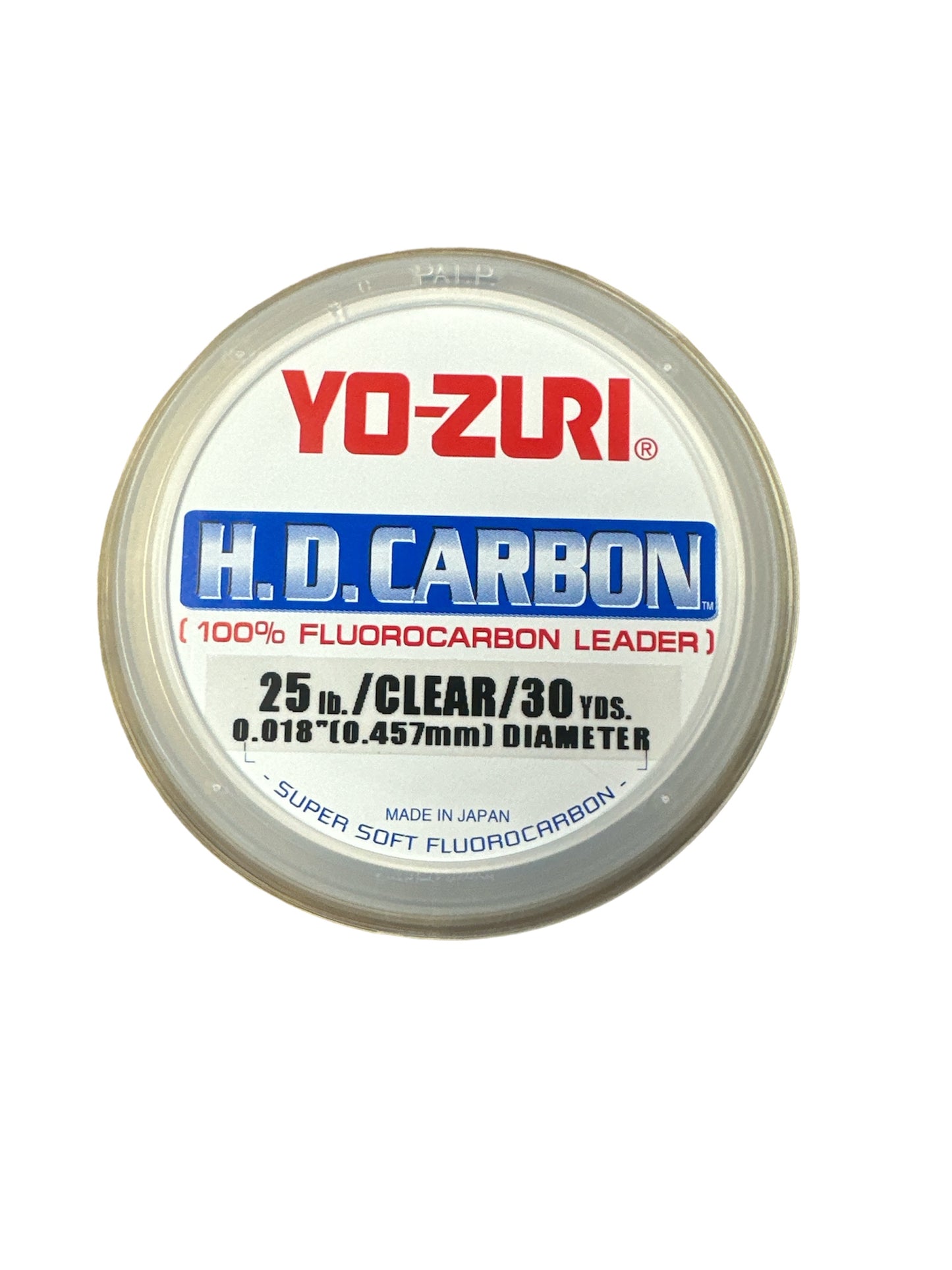Yo-Zuri H.D. Carbo 100% Fluorocarbon Leader - Clear 30Yds.