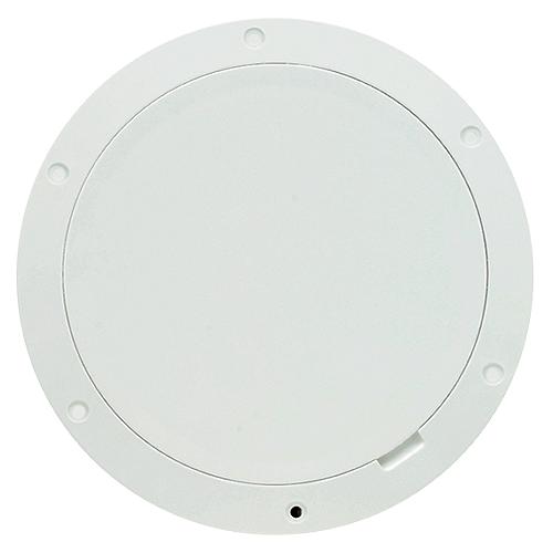 Beckson - Pry-Out Deck Plate With Standard Trim Ring, Diamond Center