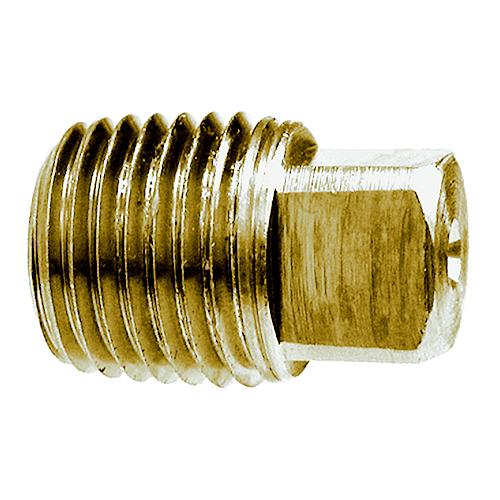 Brass Sq Head Pipe Plug