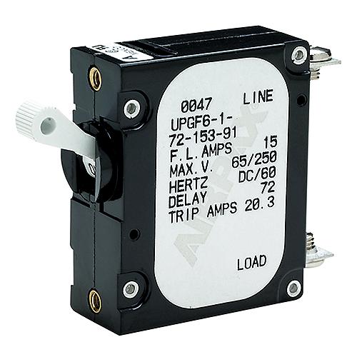 Seachoice-AC/DC Panel Breaker With Single White Actuator
