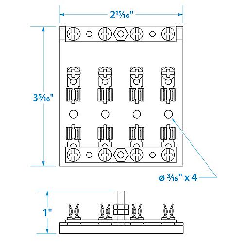 Seachoice-Fuse and Terminal Block