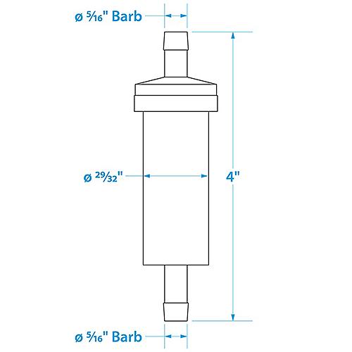 In-Line Fuel Filter
