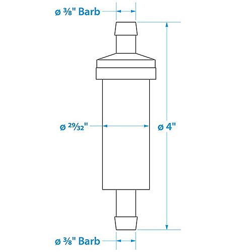 In-Line Fuel Filter