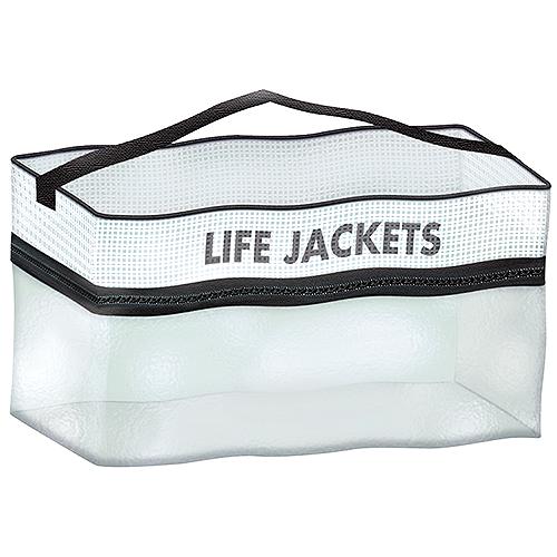 Life Jackets Single or w/Bag and Vest Bag