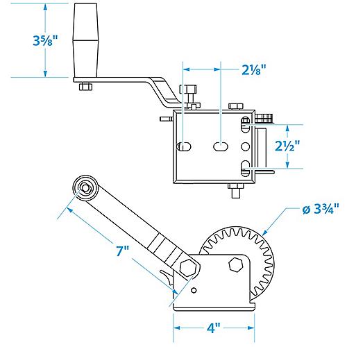 Seachoice - Trailer Winches