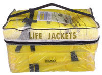 Life Jackets Single or w/Bag and Vest Bag