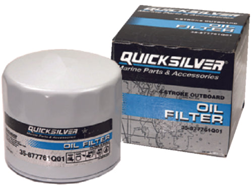 Quicksilver Oil Filter Assembly For Merc/Mariner/Force Replaceable Screw-On Type 75/90/115 HP Four Stroke Outboard