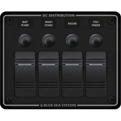 Blue Sea Contura Water Resistant Circuit Breaker Panels