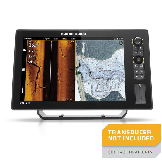 SOLIX 12 MEGA SI+ GPS G3 (12.1” DIAGONAL) Control Head Only - Transducer Not Included