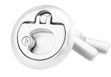 Gemlux-Stainless Steel Push-to-Close 3" Latches(Locking Latches)
