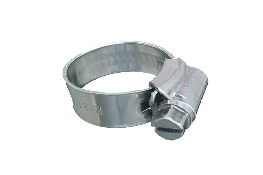 Trident Stainless Steel HD Non-Perforated Hose Clamps - Each
