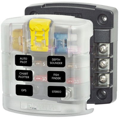 Blue Sea ST-Blade Common Source Fuse Blocks