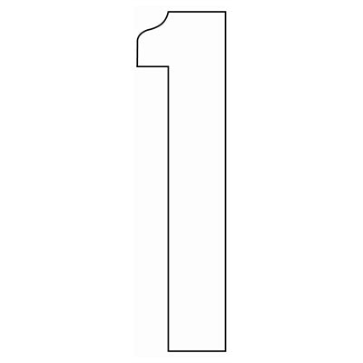 Marpac 3" Number and Letter Kits - Block Style