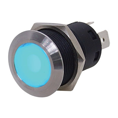 Marpac-L.E.D. Backlit Stainless Steel Push Button Switches