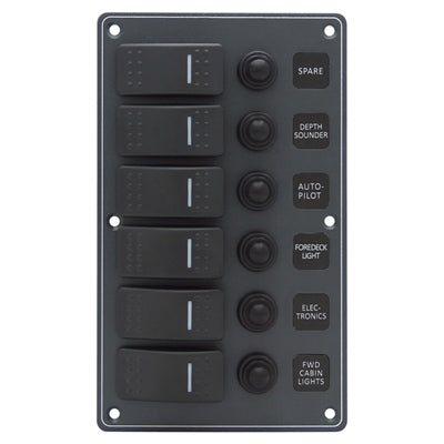 Marpac-Water Resistant Aluminum Switch Panels