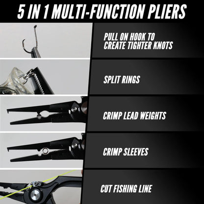 Beyond Braid - pro Aluminum Series 8" inch Pliers
